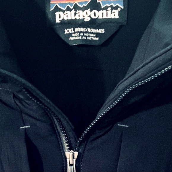 PATAGONIA NWOT MEN JACKET HOODY NANO AIR XXL BLACK - Picture 2 of 16